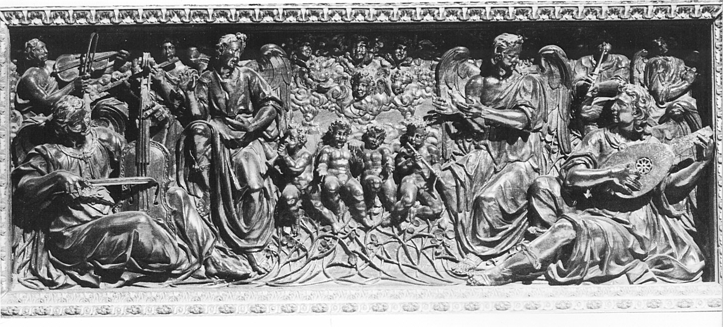 angeli musicanti (rilievo, opera isolata) di Taurino Giovanni (sec. XVII)