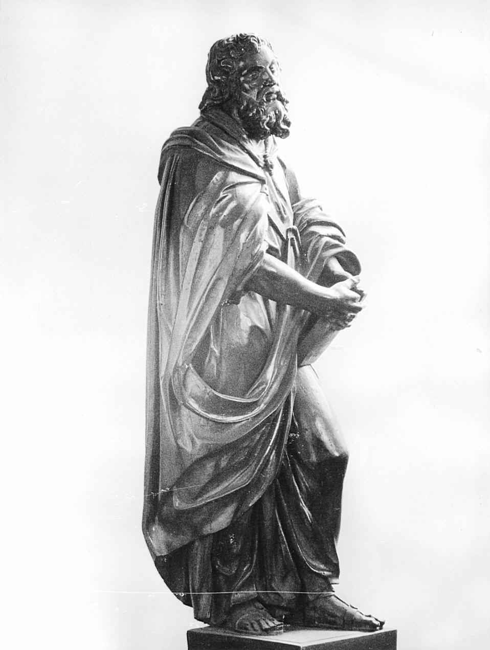 San Tommaso Apostolo (?) (statua, opera isolata) di Taurino Giovanni (inizio sec. XVII)
