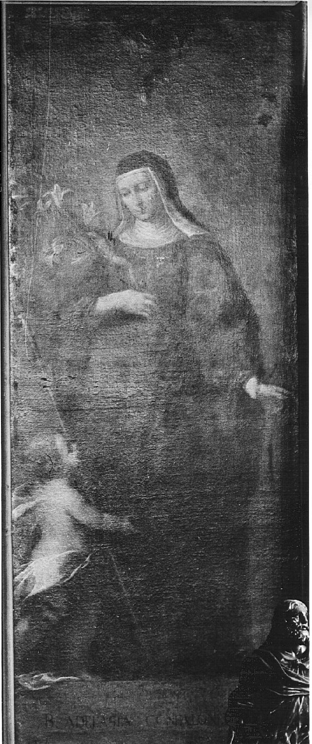 Sant'Adelasia (dipinto, elemento d'insieme) di Nuvolone Carlo Francesco (attribuito) (seconda metà sec. XVII)