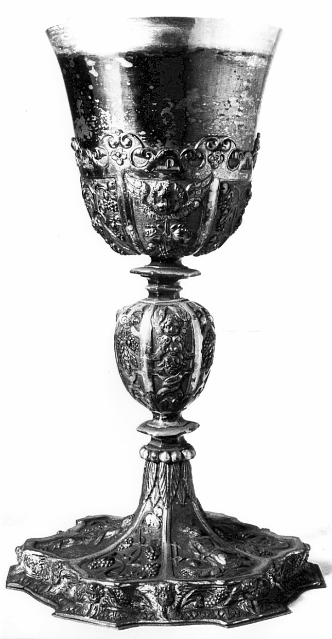 calice, opera isolata - bottega inglese (secc. XVII/ XVIII)