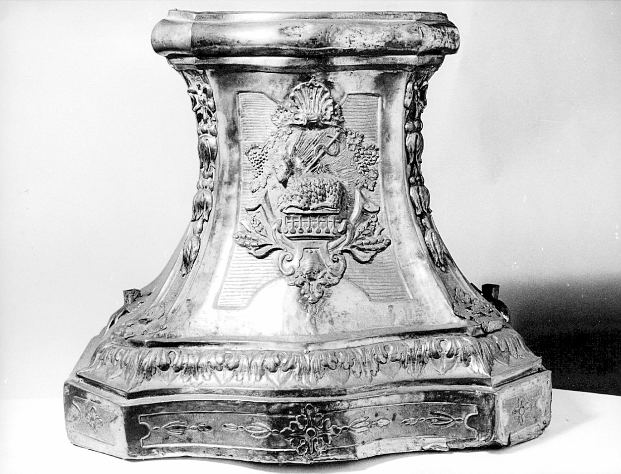 tronetto per esposizione eucaristica, opera isolata - bottega lombarda (secc. XVIII/ XIX)