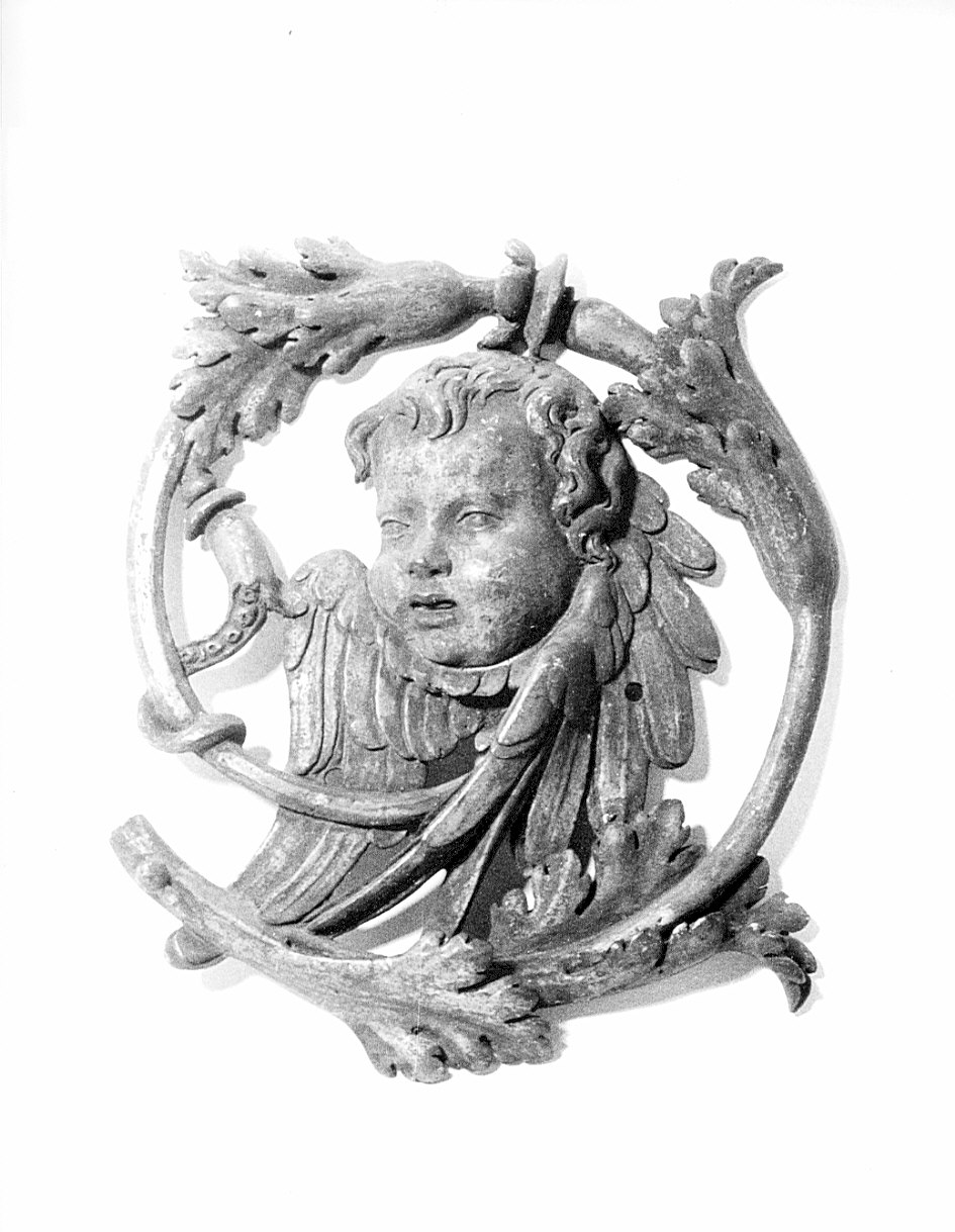 cherubino (scultura, opera isolata) - bottega lombarda (secc. XVIII/ XIX)
