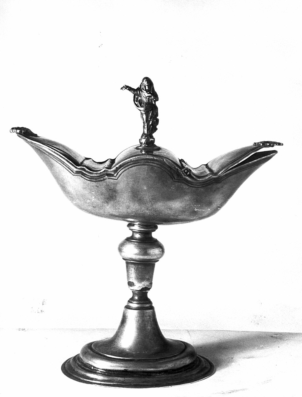 navicella portaincenso, opera isolata - bottega lombarda (secc. XVII/ XVIII)