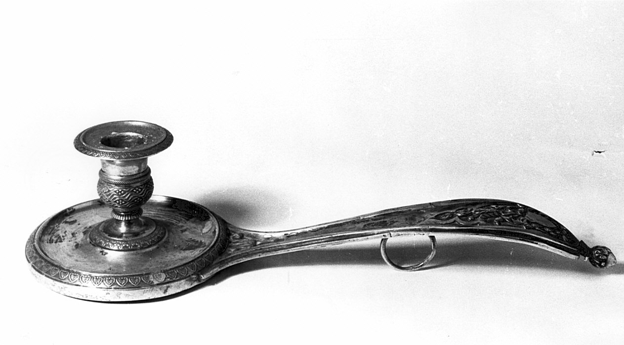 palmatoria, opera isolata - bottega lombarda (secc. XIX/ XX)