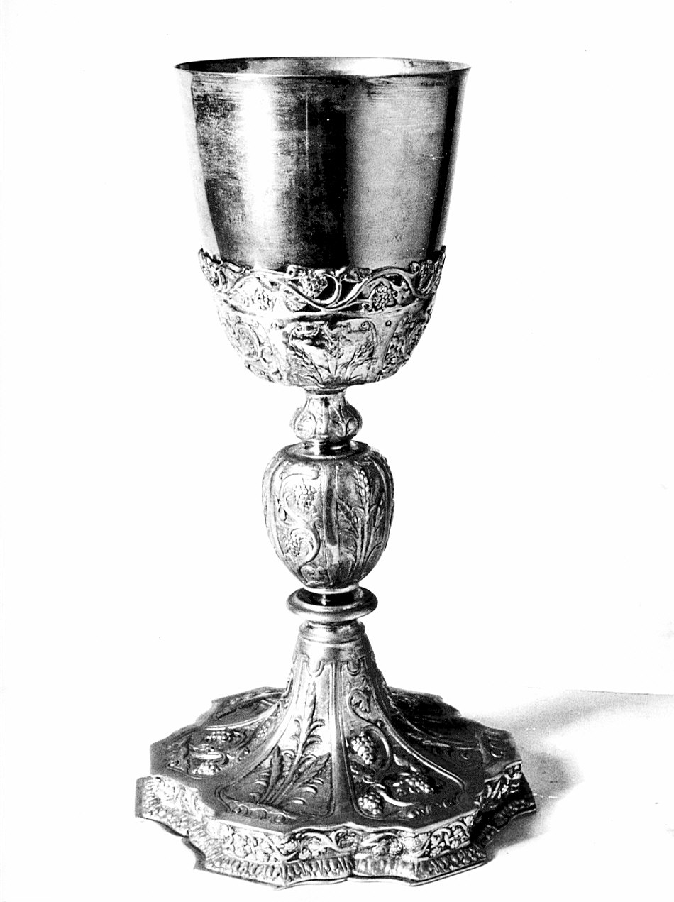 calice, opera isolata - bottega lombarda (secc. XVII/ XVIII)