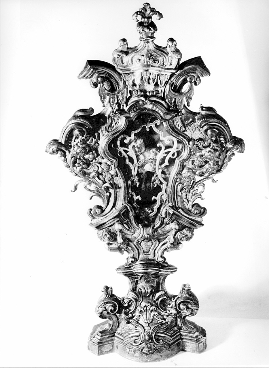 reliquiario, serie - bottega lombarda (sec. XVIII)