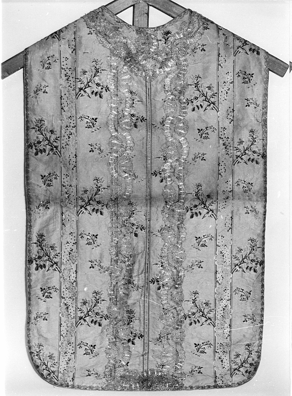 paramento liturgico, insieme - manifattura francese (fine sec. XVIII)