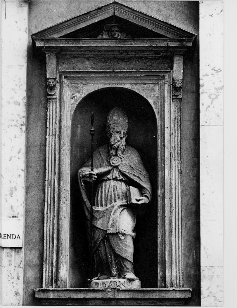 San Barnaba apostolo (statua, opera isolata) di Alessi Galeazzo (seconda metà sec. XVI)