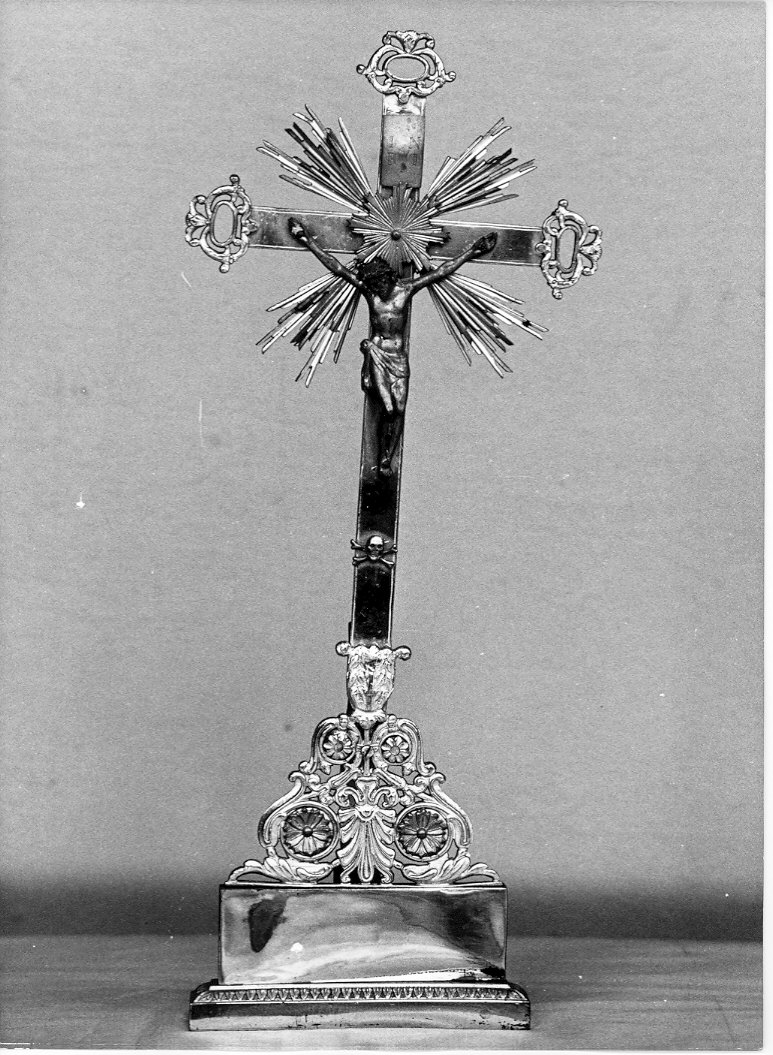 croce, opera isolata - manifattura italiana (sec. XIX)