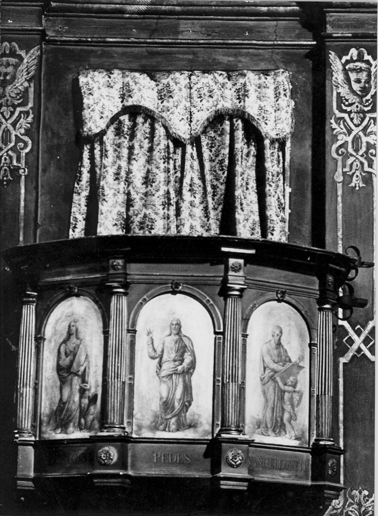 pulpito, opera isolata - ambito italiano (sec. XIX)