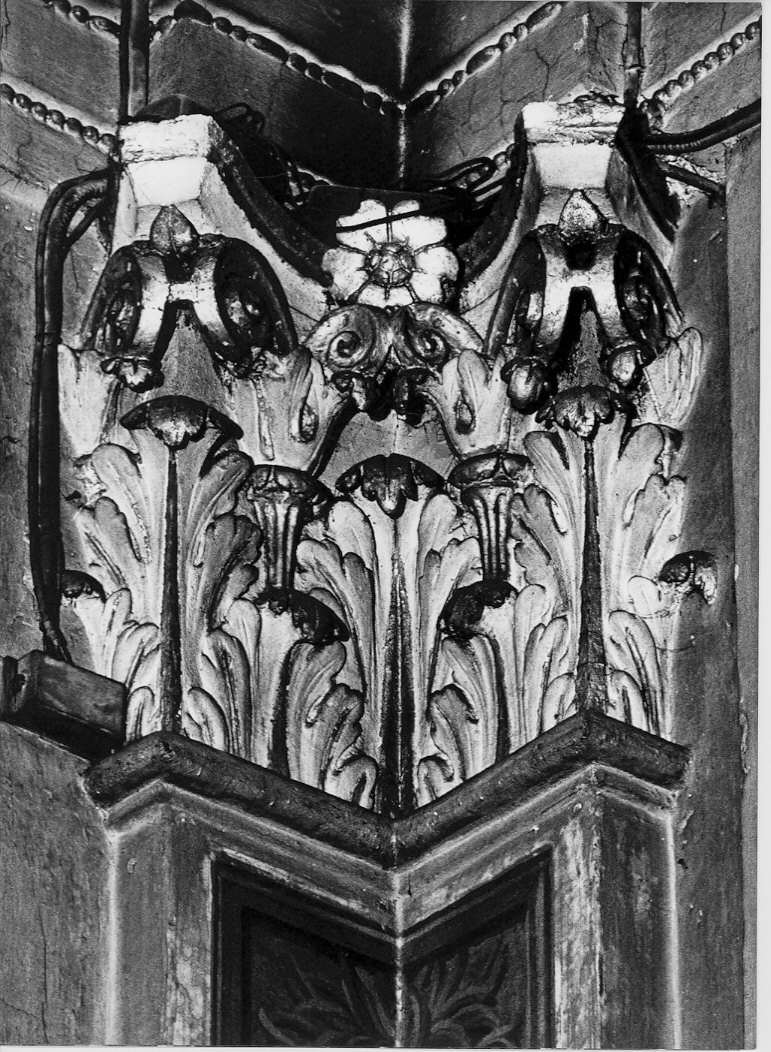 capitello di pilastro, serie di Alessi Galeazzo (attribuito) (sec. XVI)