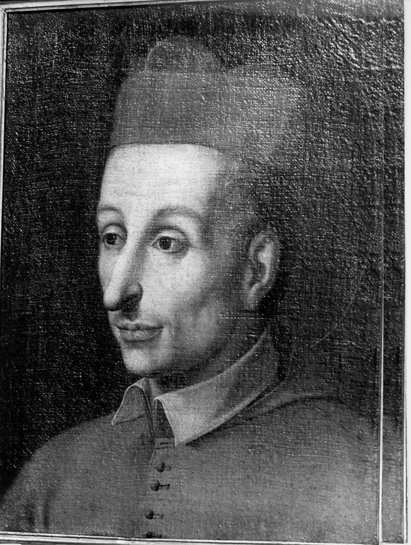 San Carlo Borromeo (dipinto, opera isolata) - ambito lombardo (sec. XVII)