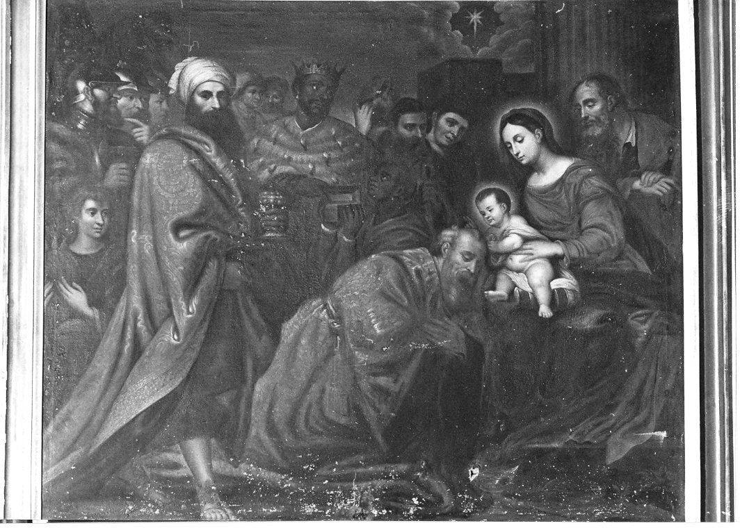 Epifania (dipinto, opera isolata) - ambito lombardo (sec. XVII)