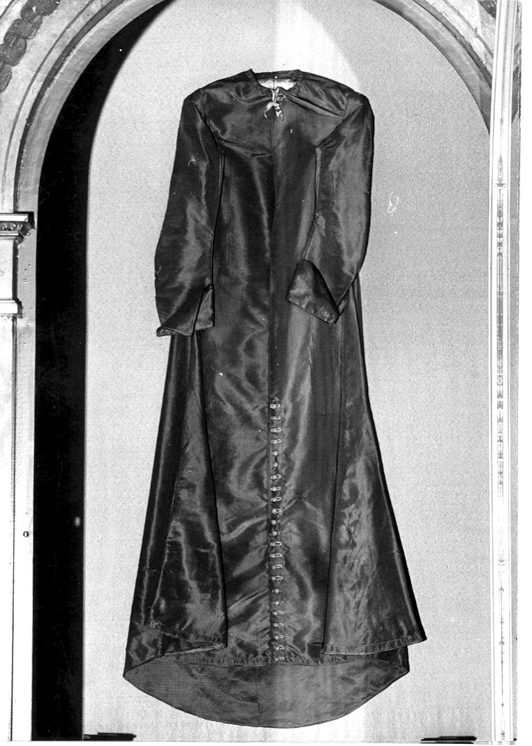 veste talare, opera isolata - manifattura lombarda (seconda metà sec. XVI)