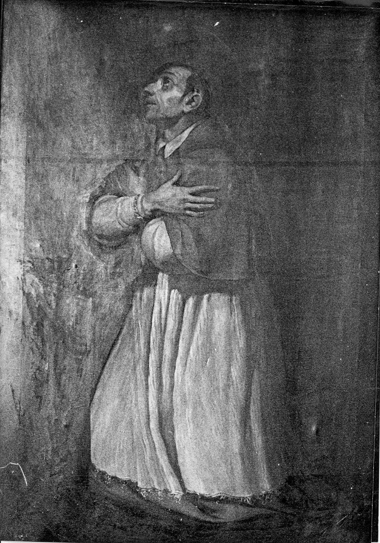 San Carlo Borromeo (dipinto, opera isolata) - ambito lombardo (sec. XIX)