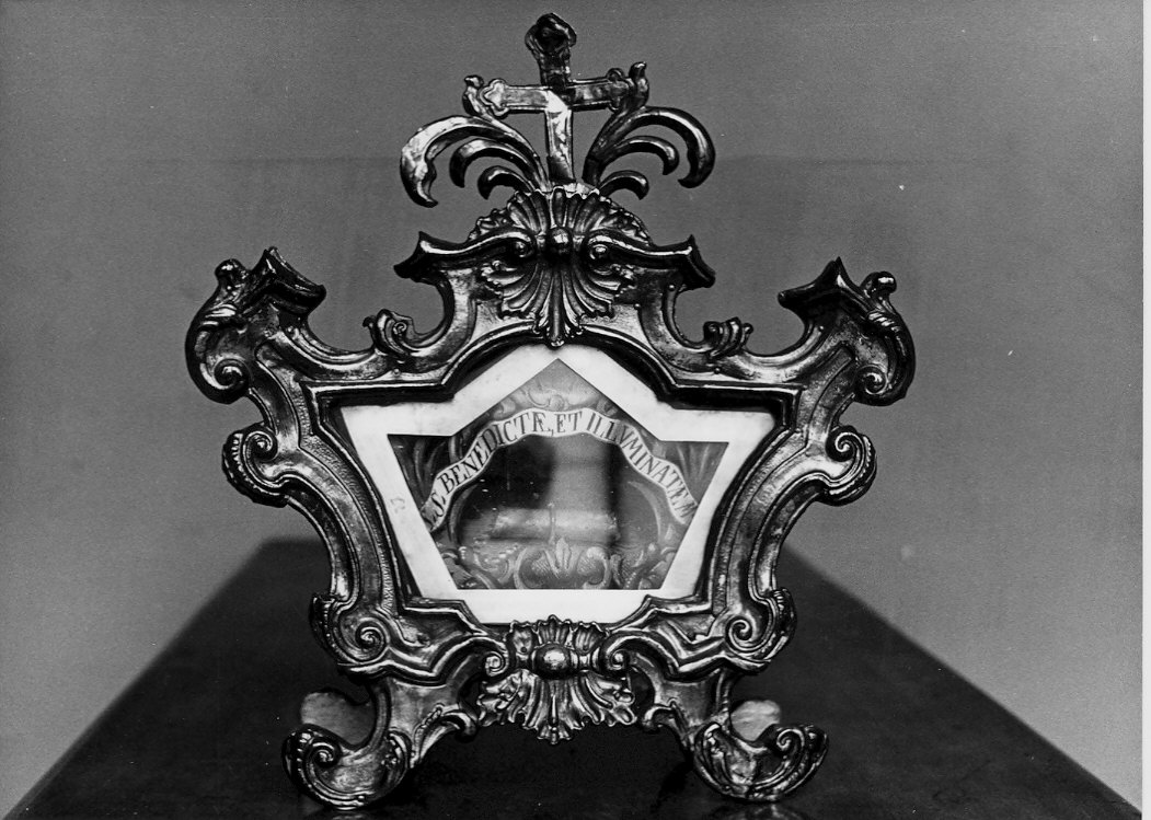 reliquiario a teca - a cassetta, serie - bottega lombarda (sec. XIX)