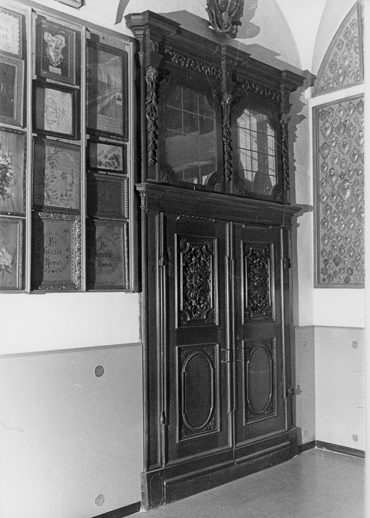 porta - a due battenti, opera isolata - bottega lombarda (sec. XVII)