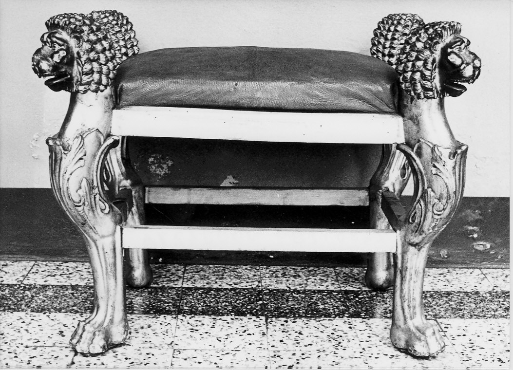 faldistorio, opera isolata - bottega lombarda (sec. XIX)