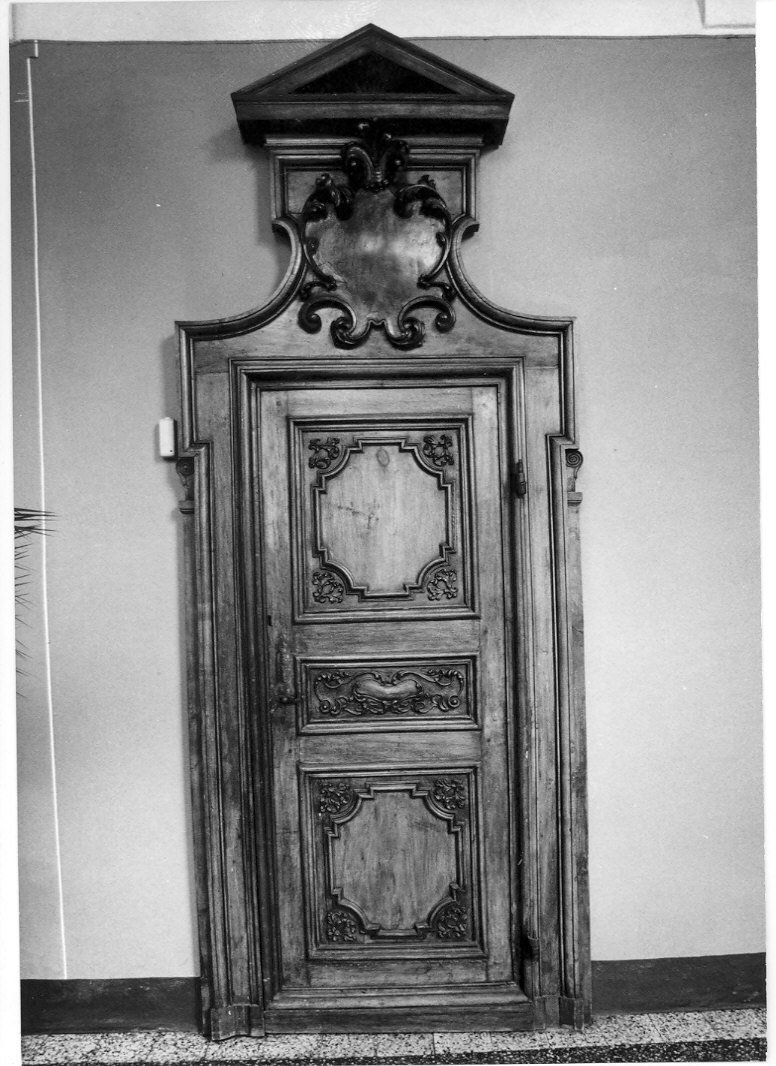 porta - ad un battente, coppia - bottega lombarda (sec. XVII)