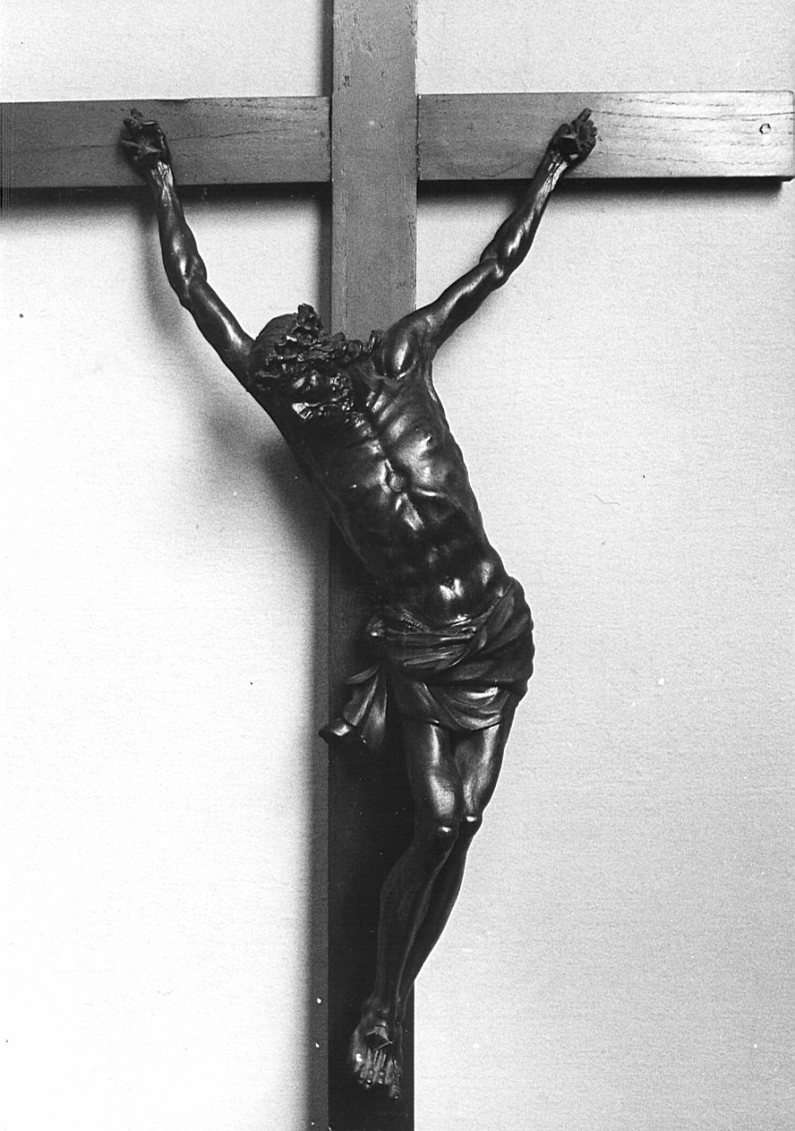 crocifisso, opera isolata - bottega italiana (sec. XVII)
