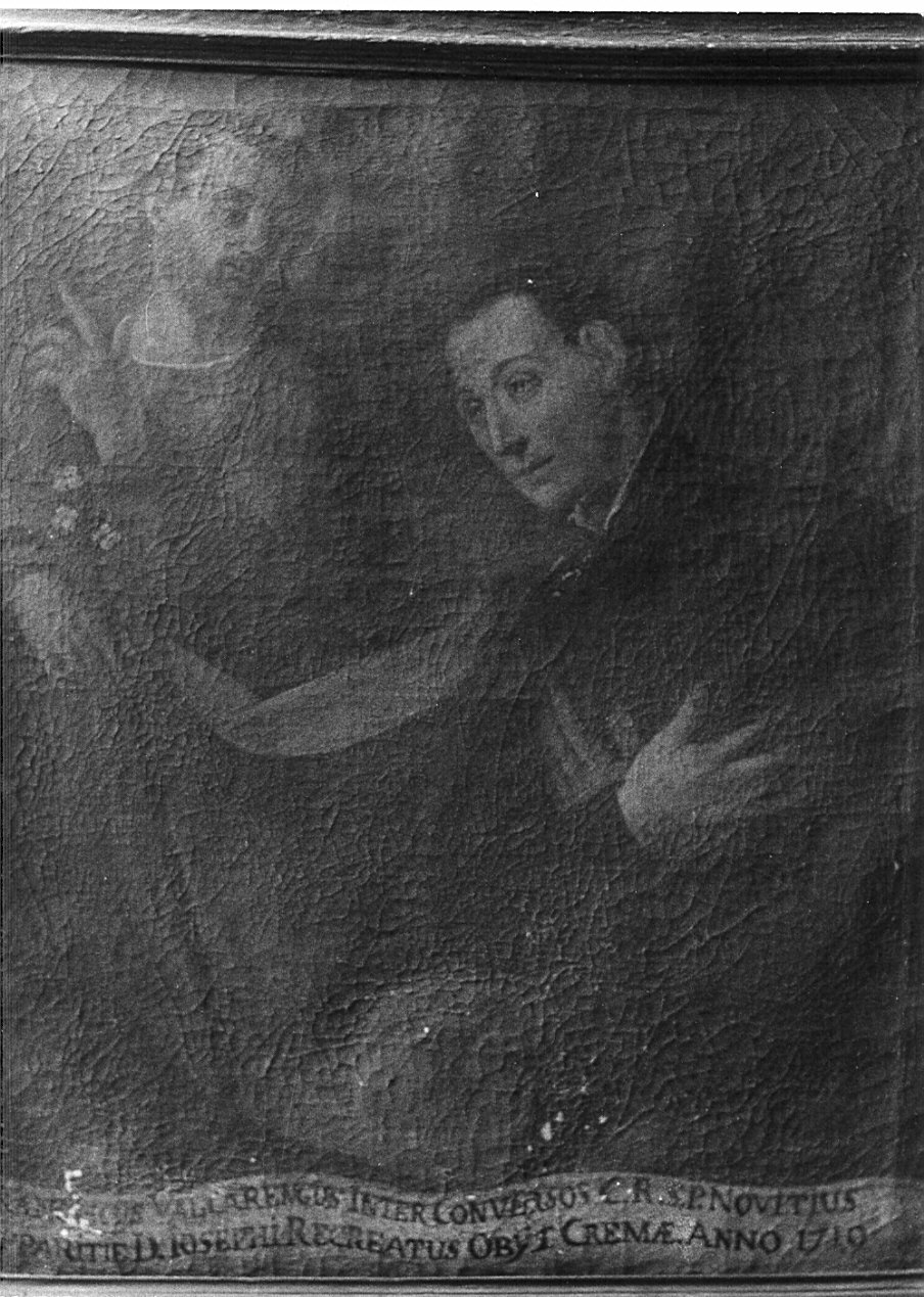 San Giuseppe appare a Francesco Valcarengo (dipinto, opera isolata) - ambito italiano (sec. XVIII)