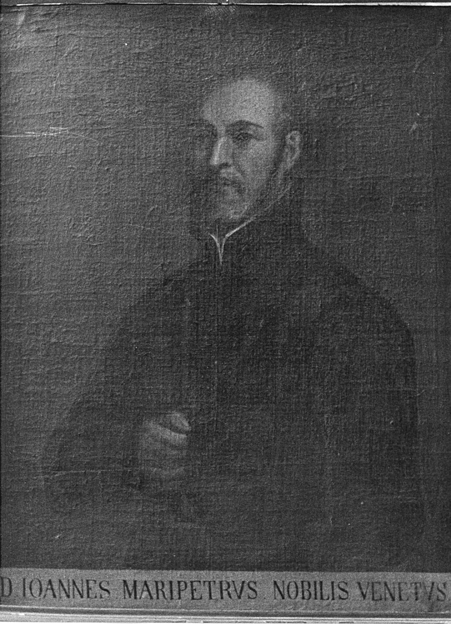 ritratto del nobile Joannes Maripietro (dipinto, opera isolata) - ambito italiano (seconda metà sec. XVII)