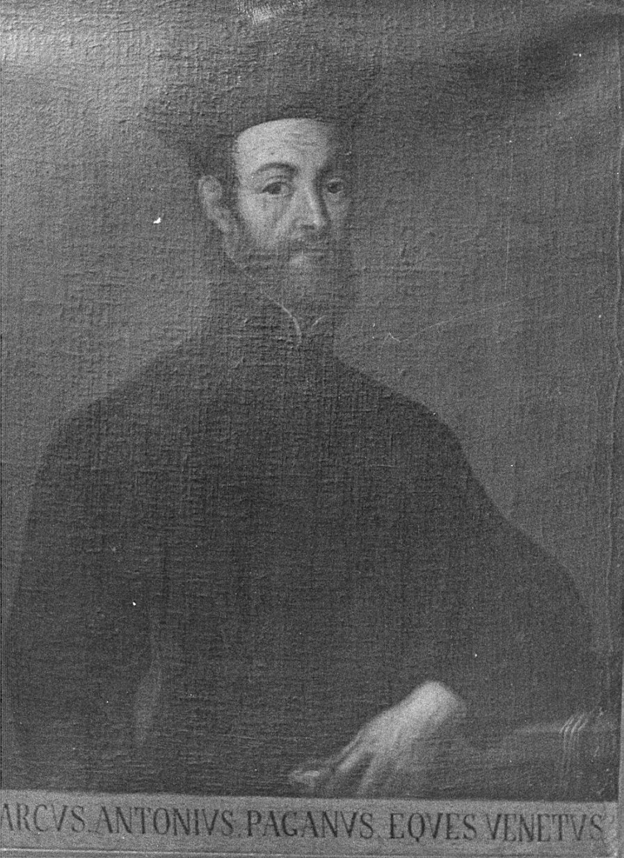 ritratto del nobile Marco Pagano (dipinto, opera isolata) - ambito italiano (seconda metà sec. XVII)