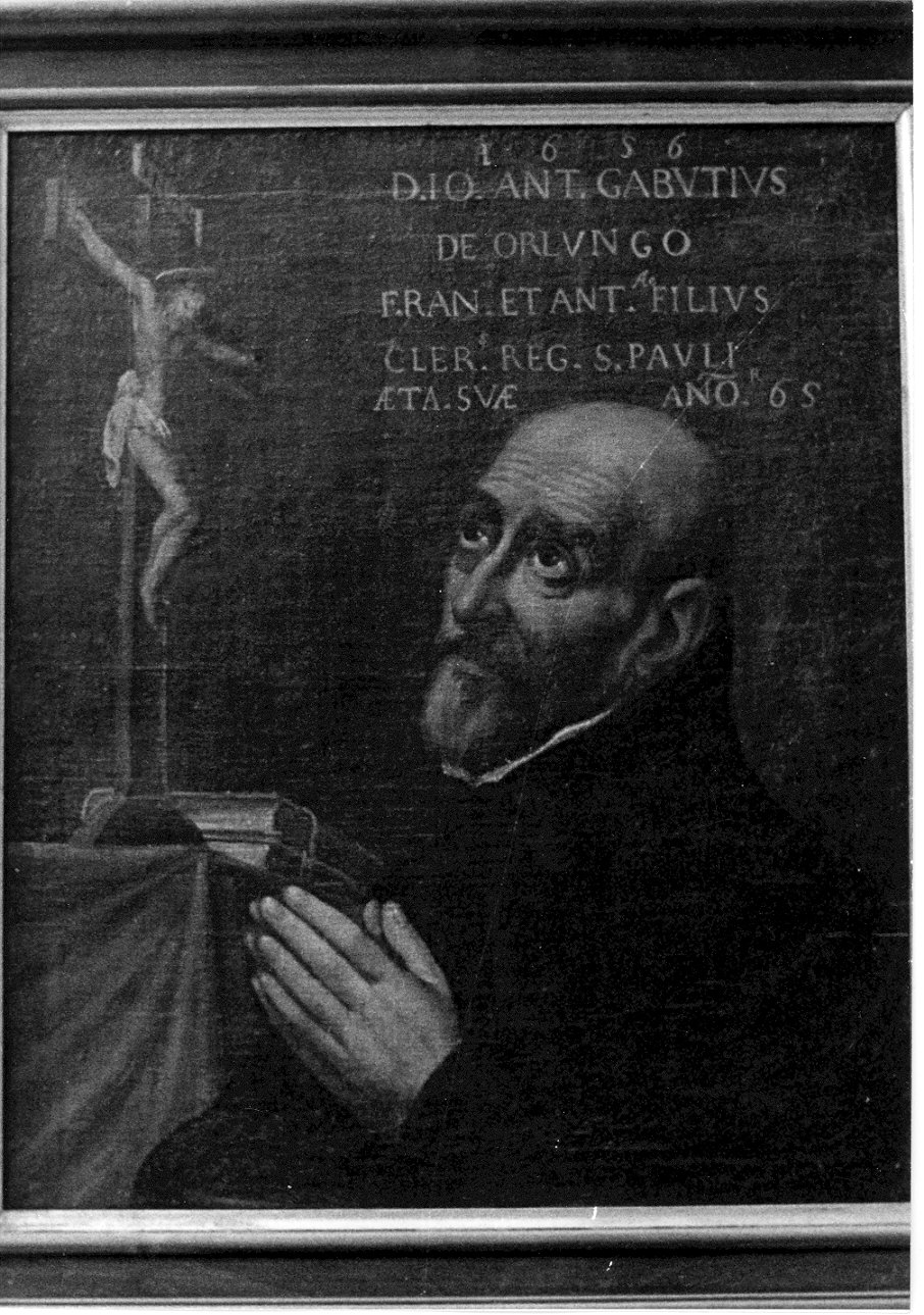 Ritratto di Padre Antonio Gabuzio (dipinto, opera isolata) - ambito italiano (sec. XVII)