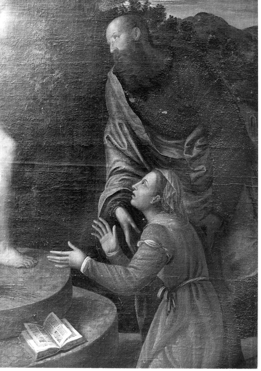 Cristo alla colonna (dipinto, opera isolata) - ambito italiano (seconda metà sec. XIX)