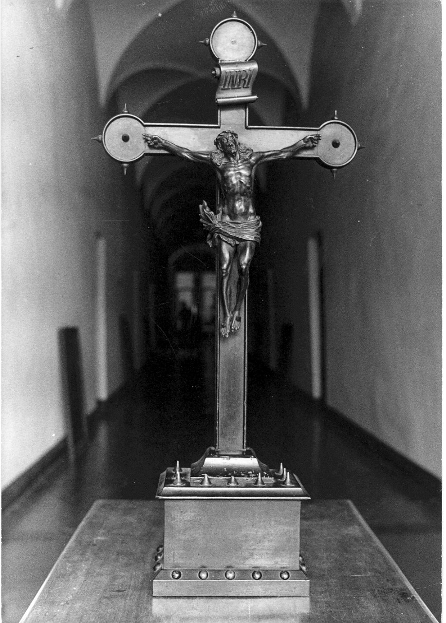 crocifisso, opera isolata - bottega italiana (sec. XVIII, sec. XIX)