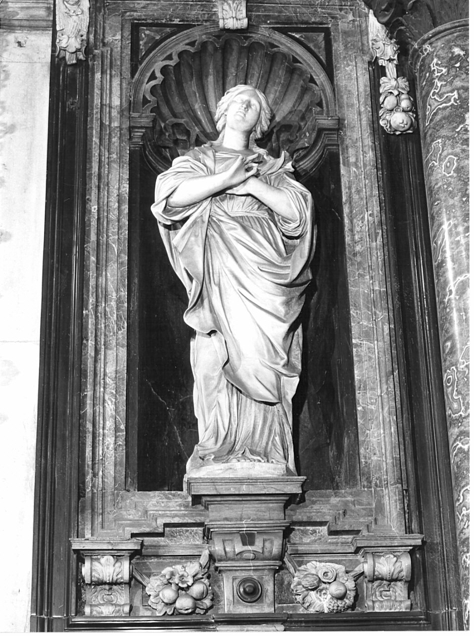 Fede (?) (statua, opera isolata) di Rusnati Giuseppe (seconda metà sec. XVII)