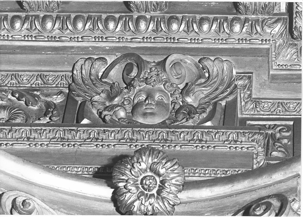 decorazione plastica, complesso decorativo - bottega lombarda (prima metà sec. XVII)