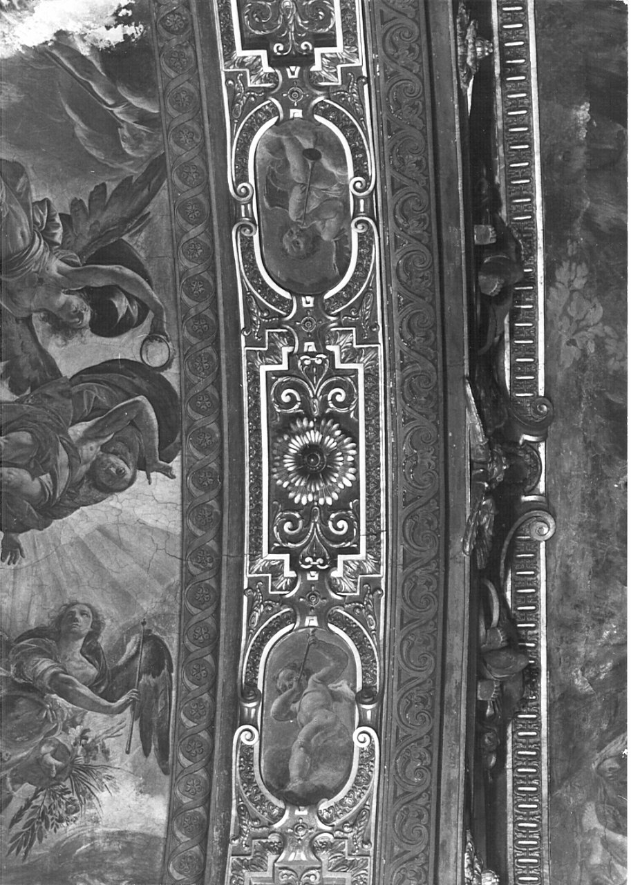 putti alati (decorazione pittorica, elemento d'insieme) di D'Enrico Antonio detto Tanzio da Varallo (attribuito) (prima metà sec. XVII)