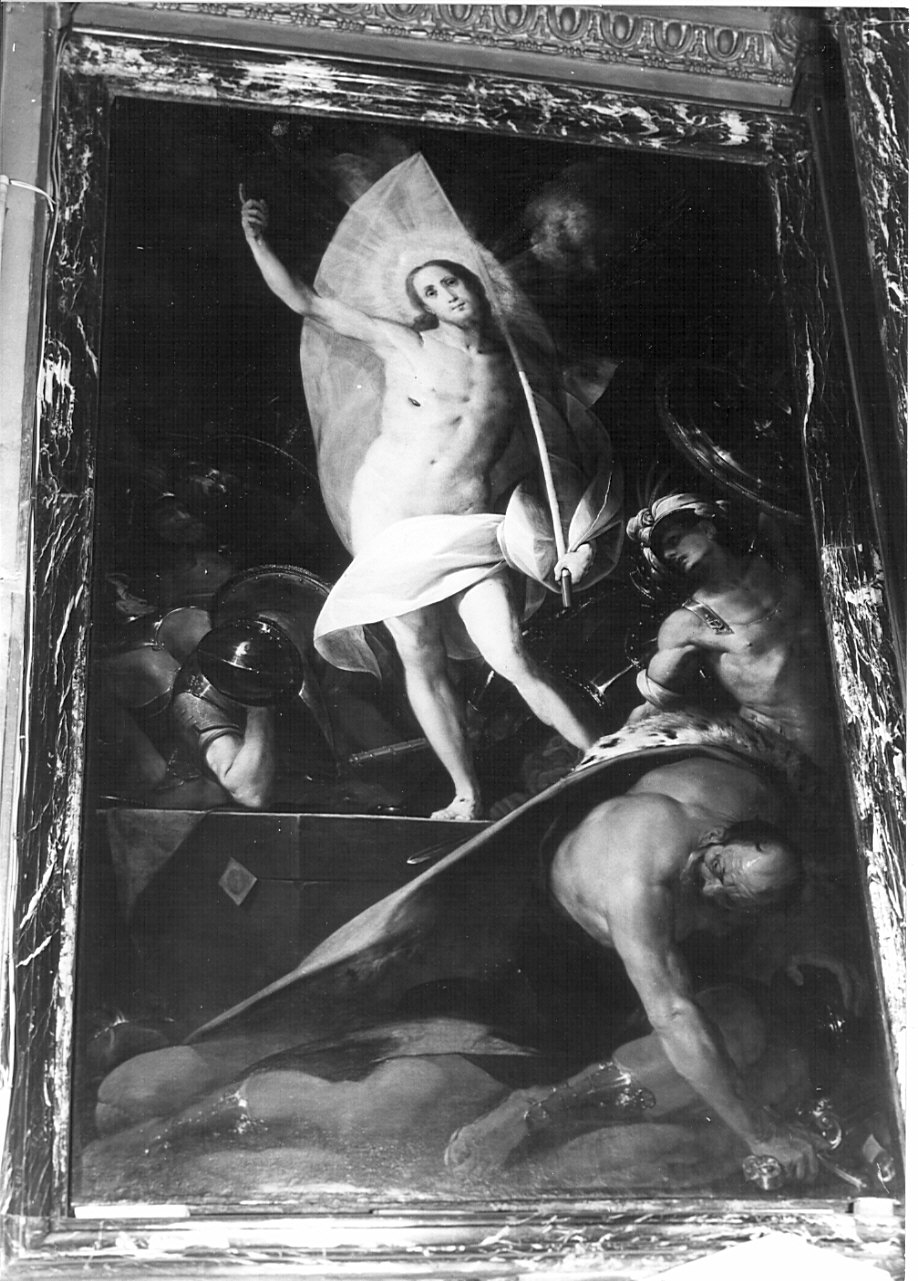 resurrezione di Cristo (dipinto, opera isolata) di Crespi Giovan Battista detto Cerano (attribuito) (primo quarto sec. XVII)