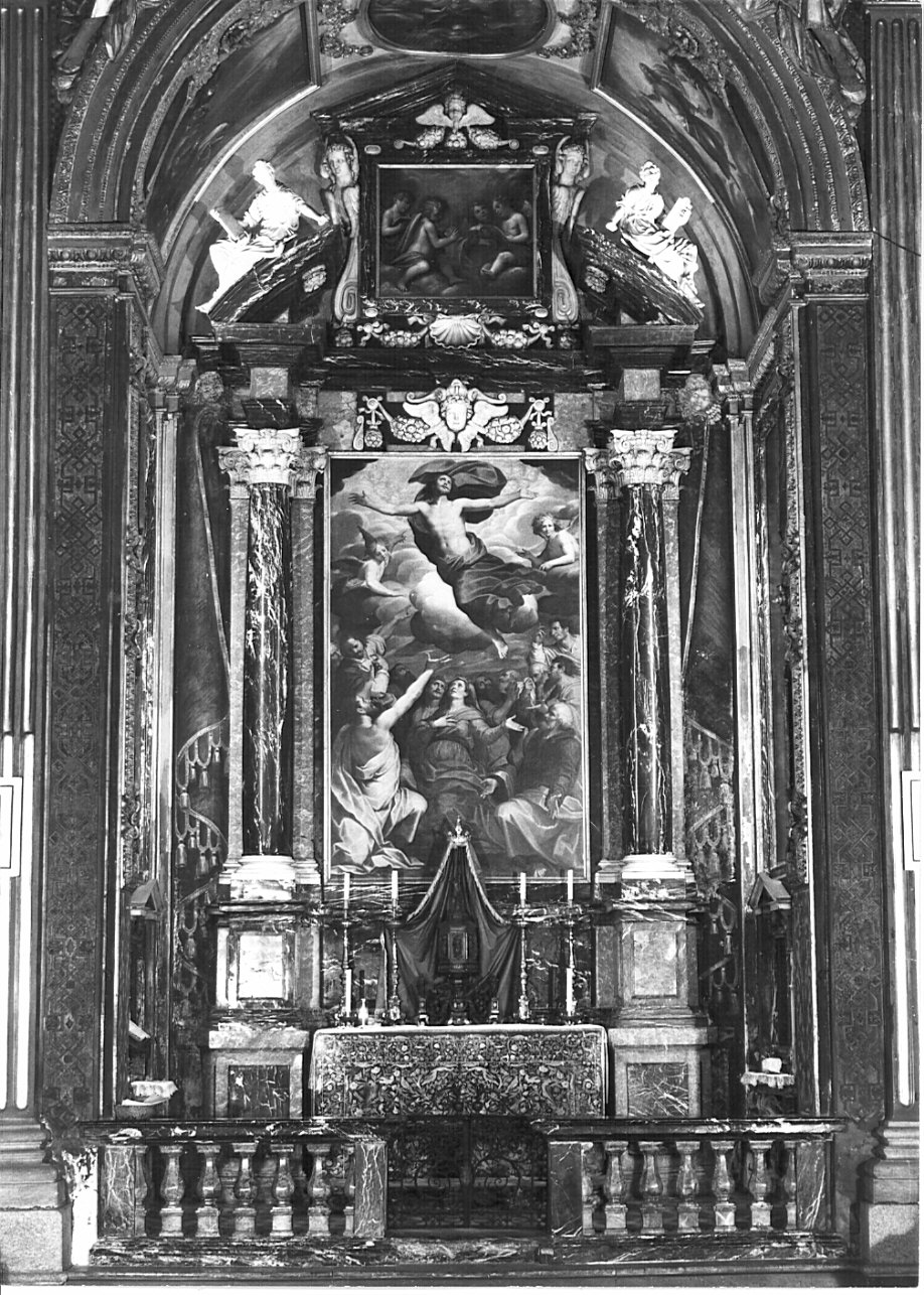 altare, complesso decorativo - bottega lombarda (prima metà sec. XVII)