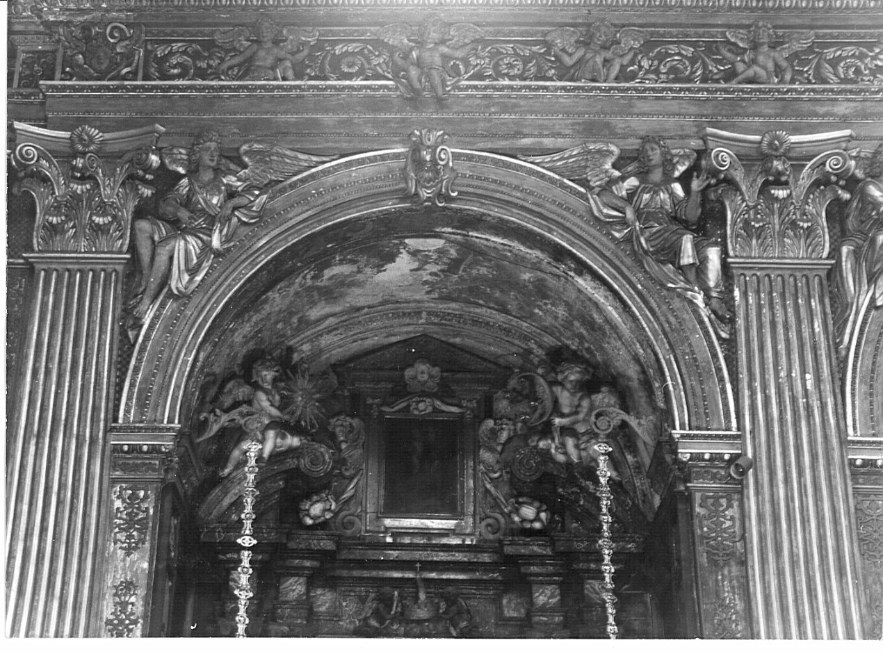 decorazione plastica, complesso decorativo - bottega lombarda (prima metà sec. XVII)