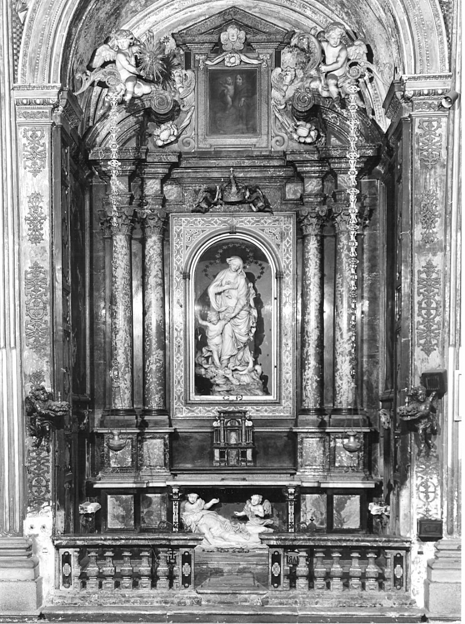 altare, complesso decorativo di Buzzi Carlo, Muttoni Pietro Paolo, Muttoni Francesco (seconda metà sec. XVII)