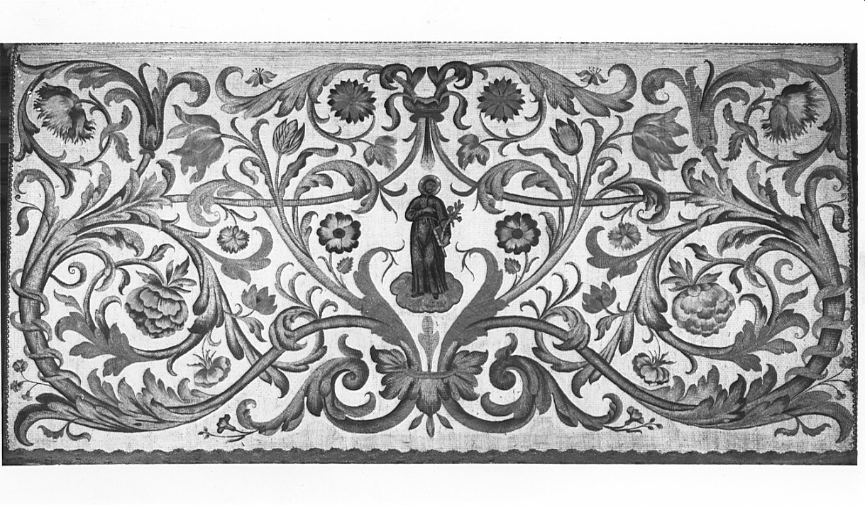 paliotto, opera isolata - manifattura lombarda (seconda metà sec. XVII)