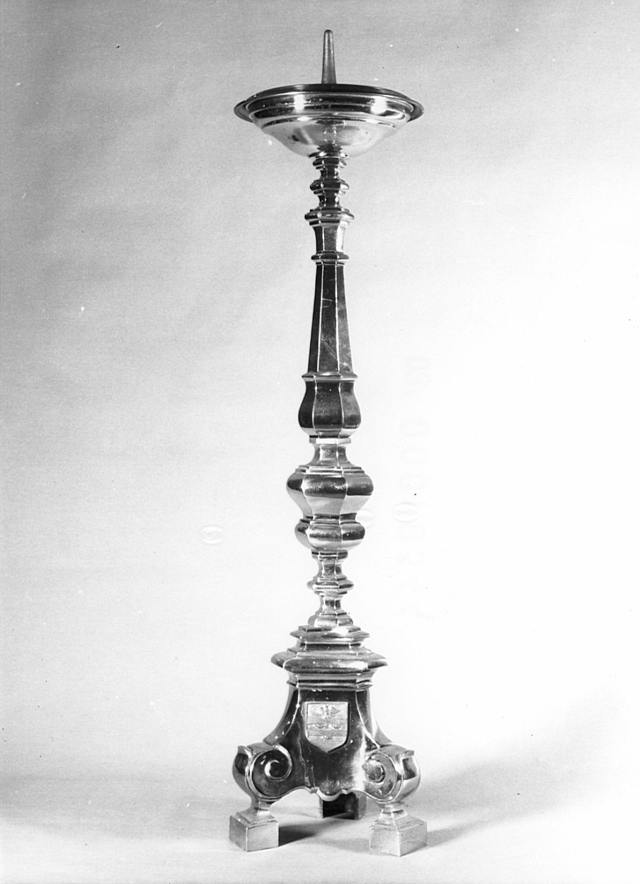 candeliere, serie - bottega italiana (sec. XVIII)