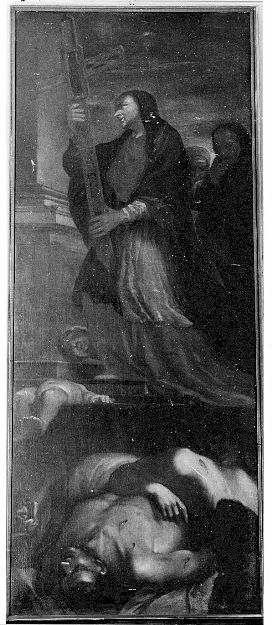 San Carlo Borromeo (dipinto, opera isolata) di Panza Federico (seconda metà sec. XVII)