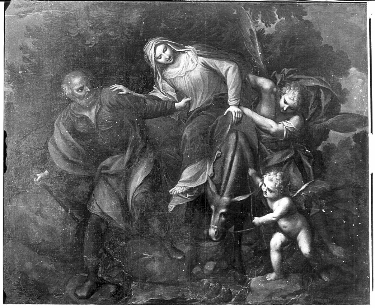 Vergine soccorsa dagli angeli (dipinto, opera isolata) di Danedi Giovanni Stefano detto Montalto (sec. XVII)