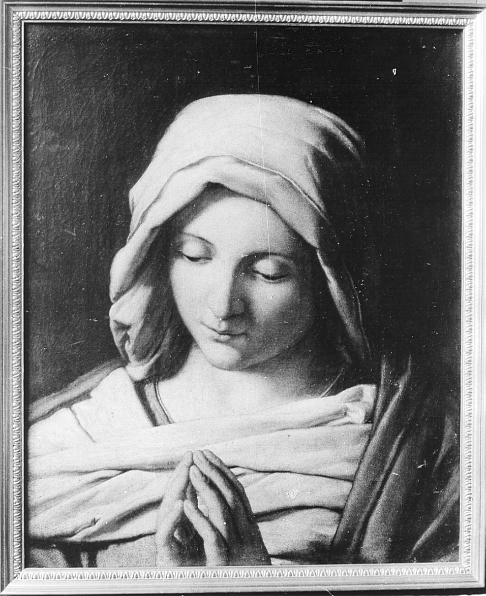 Madonna orante (dipinto, opera isolata) di Salvi Giovanni Battista detto Sassoferrato (sec. XVII)