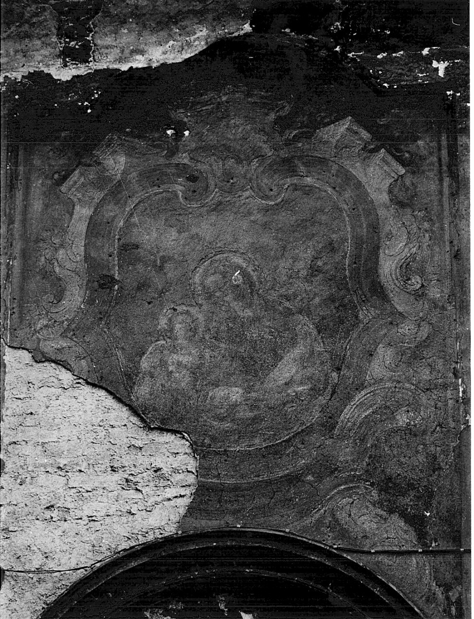 Madonna con Bambino (dipinto, opera isolata) - ambito lombardo (sec. XVIII)