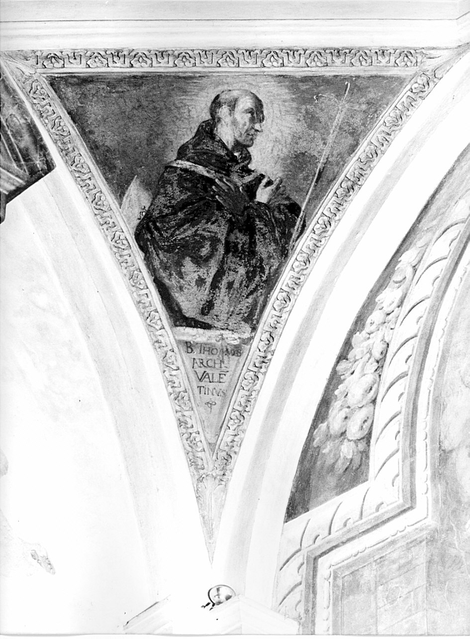 Beato Tommaso da Villanova (dipinto, elemento d'insieme) - ambito lombardo (sec. XVII)