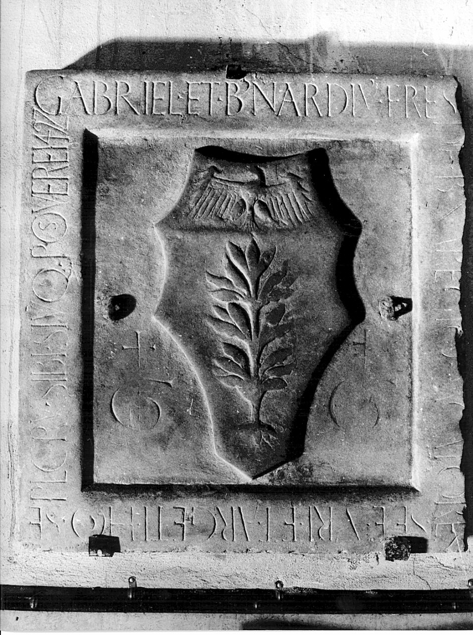 lapide, opera isolata - bottega lombarda (sec. XV)