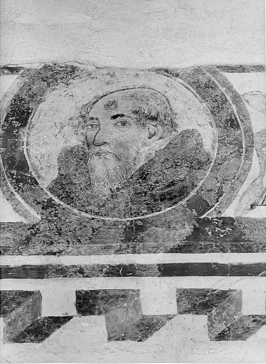 monaco (dipinto, elemento d'insieme) - ambito lombardo (sec. XV)