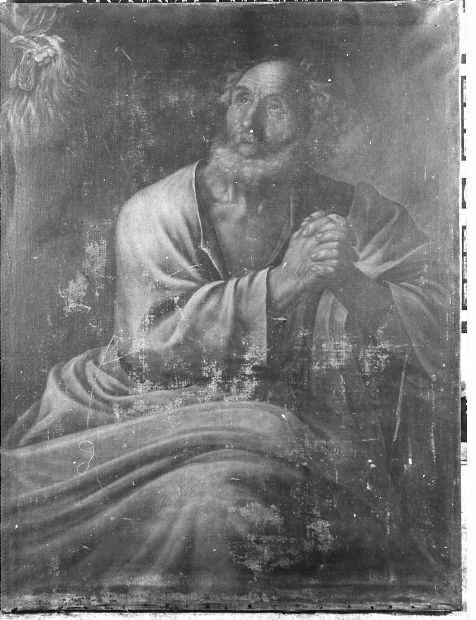San Pietro (dipinto, opera isolata) di Vermiglio Giuseppe (attribuito) (sec. XVIII)