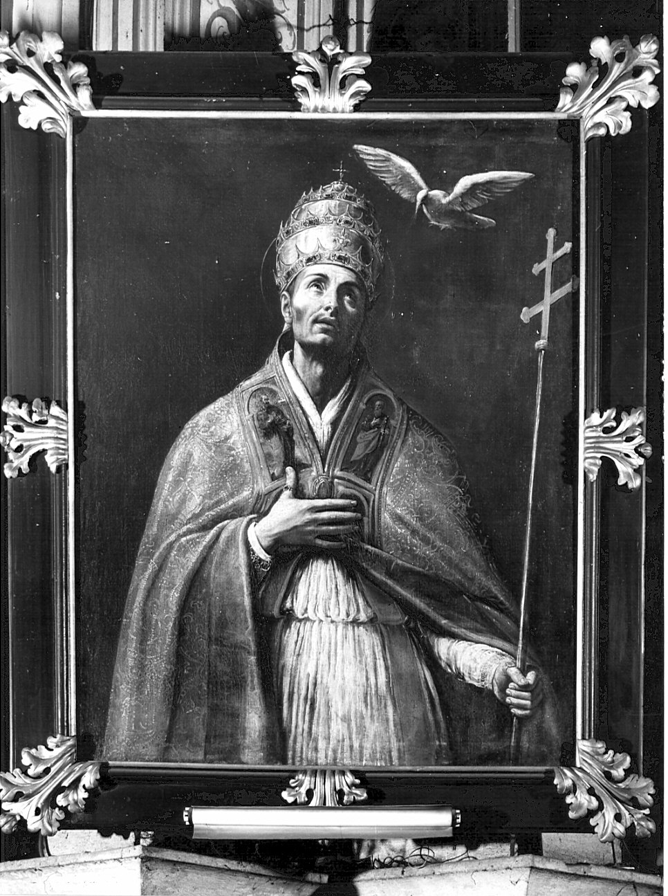 San Gregorio Magno (dipinto, opera isolata) di Crespi Daniele (sec. XVII)