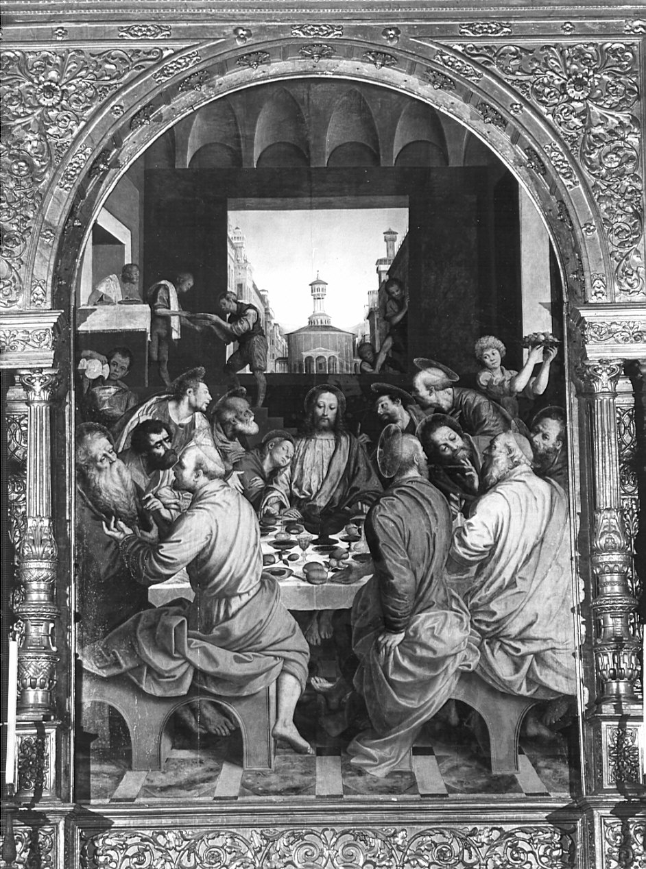 ultima cena (dipinto, opera isolata) di Ferrari Gaudenzio (sec. XVI)