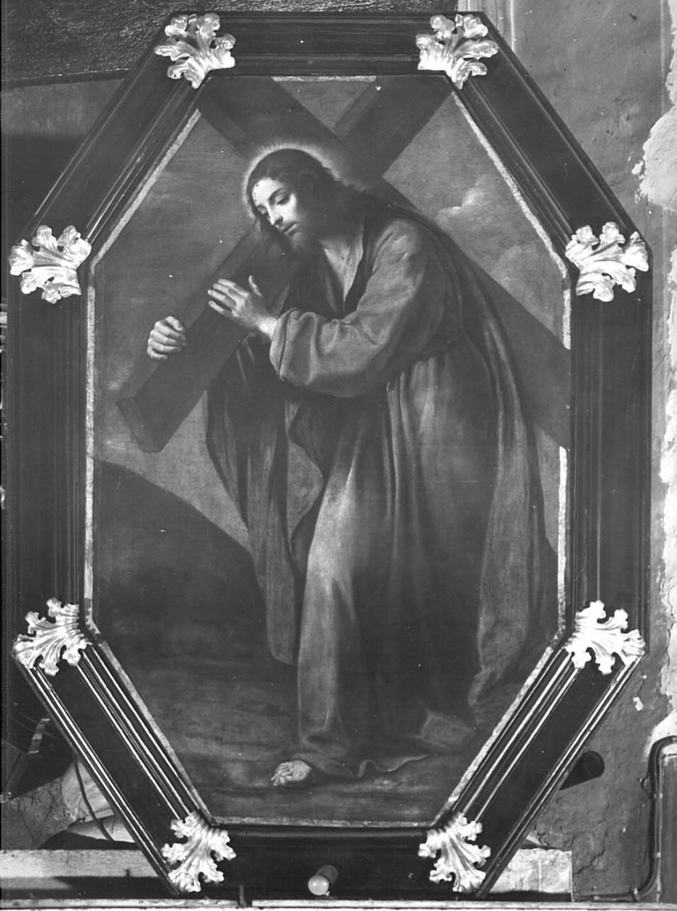 Cristo caricato della croce (dipinto, opera isolata) di Crespi Daniele (attribuito) (sec. XVII)